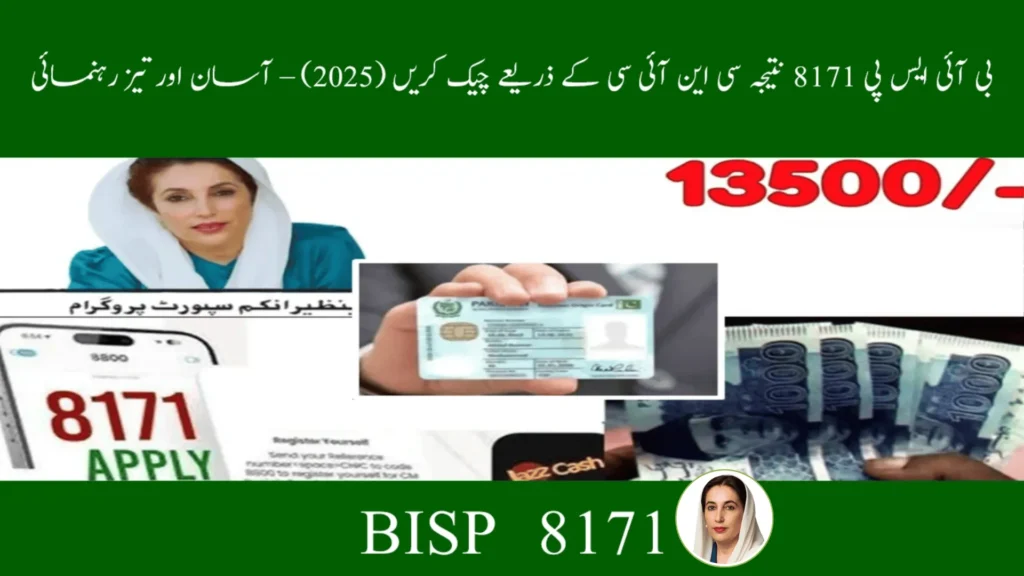 Check BISP 8171 Result by CNIC July 2025 – Simple & Quick Guide