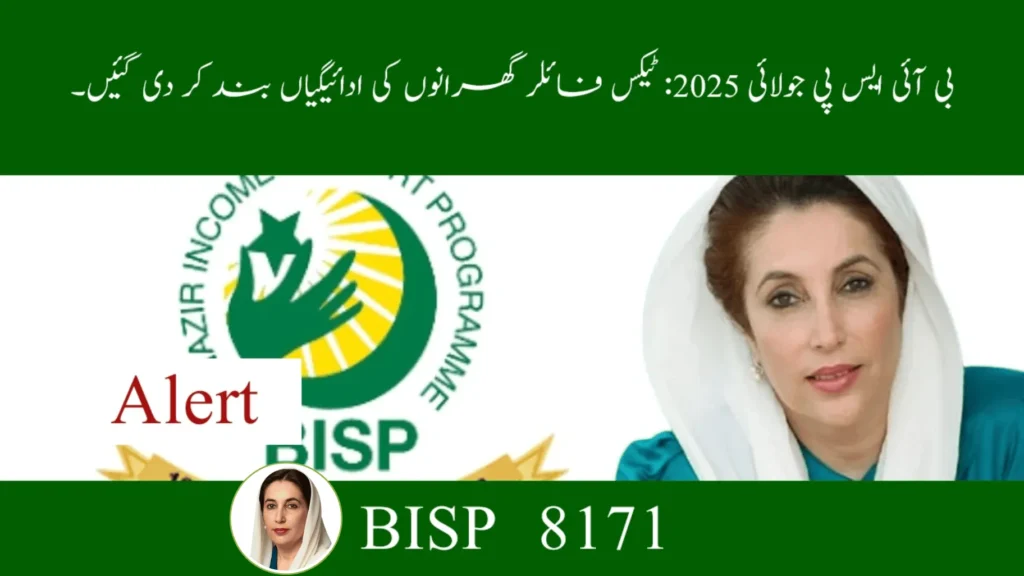 BISP July 2025 Update: Payments Stopped for Tax-Filer Families