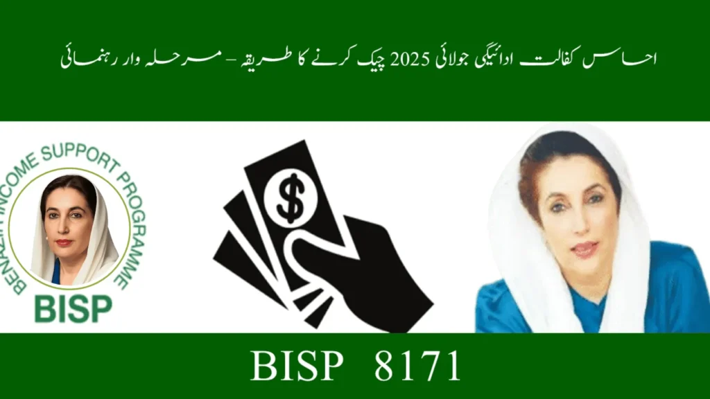 Check Ehsaas Kafalat Payment July 2025 – 8171 CNIC Status Guide