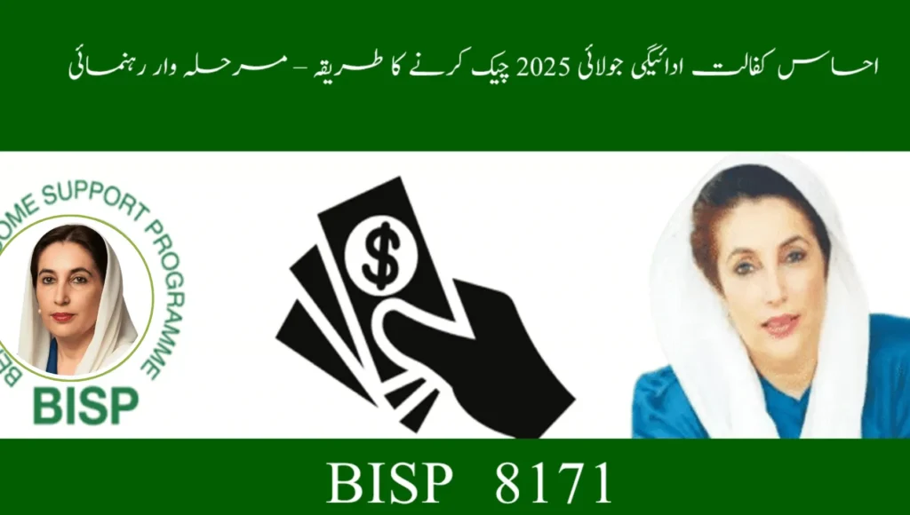 Check Ehsaas Kafalat Payment July 2025 – 8171 CNIC Status Guide