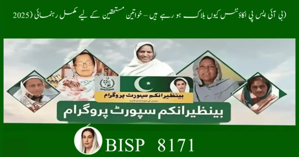 Why BISP Accounts Get Blocked in 2025 – Guide for Women Only