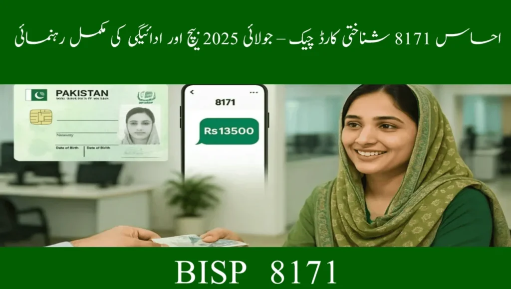 Check 8171 CNIC Status – July 2025 Ehsaas Payment Timing