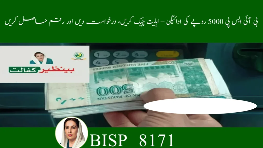 BISP Rs 5000 Payment – Check Eligibility, Apply & Receive Cash (2025)