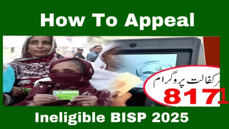 How to Appeal Ineligible BISP 2025 – Full Reapplication Guide